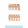 Montessori Knobbed Cylinder Socket Development Sensory Toys Hand-eye Coordination for Kids 3 Years Old and Up Gifts for Children