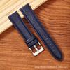 Watch With Genuine Leather 6-Color Lychee Pattern High Core Soft And Wear-Resistant Cowhide Strap 20Mm 22Mm Pin Buckle