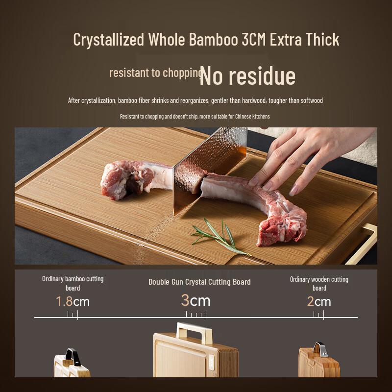 Suncha Crystallized Bamboo Antibacterial Cutting Board