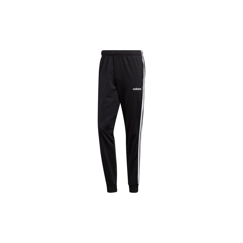 Adidas ESSENTIALS E 3S T PNT TRIC Knitted Sweatpants Men's Black DQ3076