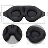 3D Sleep Mask for Side Sleeper, Light Blocking Eye Mask with Soft Padded High Elastic Band, Travel Nap Blindfold for Men Women