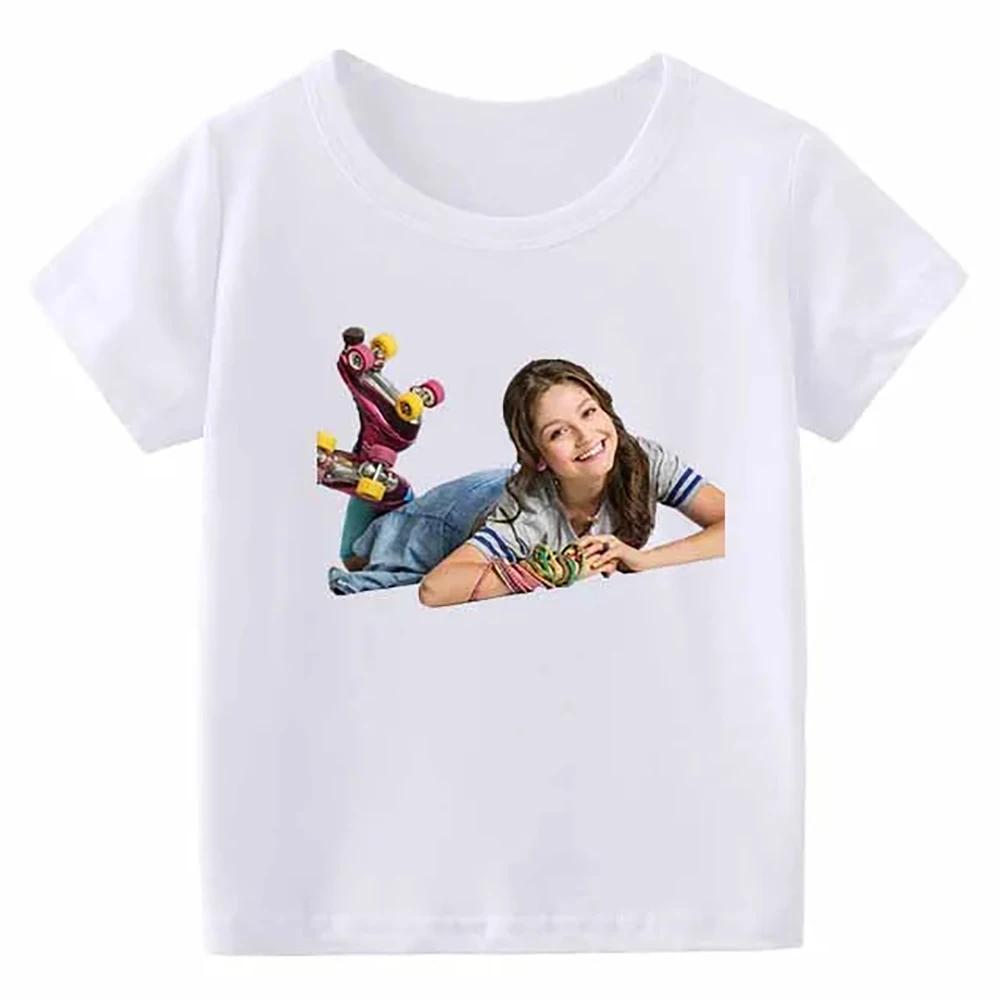ZYXZ 2023 Cartoon Soy Luna Children's T-Shirt Funny Pink T-Shirts Baby Gilrs Summer Children For Kids Tops Clothes 917022