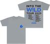 Russ Wild Tour 2025 Merch T-Shirts Rundhals Kurzarm Cosplay Damen Unisex Mode Streetwear Tee