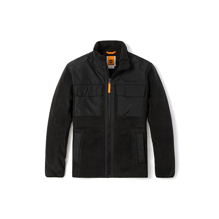 Timberland Jackets Men`s Black Stand Collar