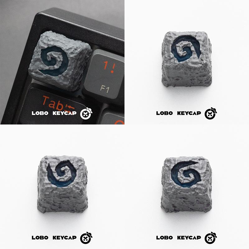 Hearthstone & WoW Themed Translucent Personalized Resin ESC Keycap
