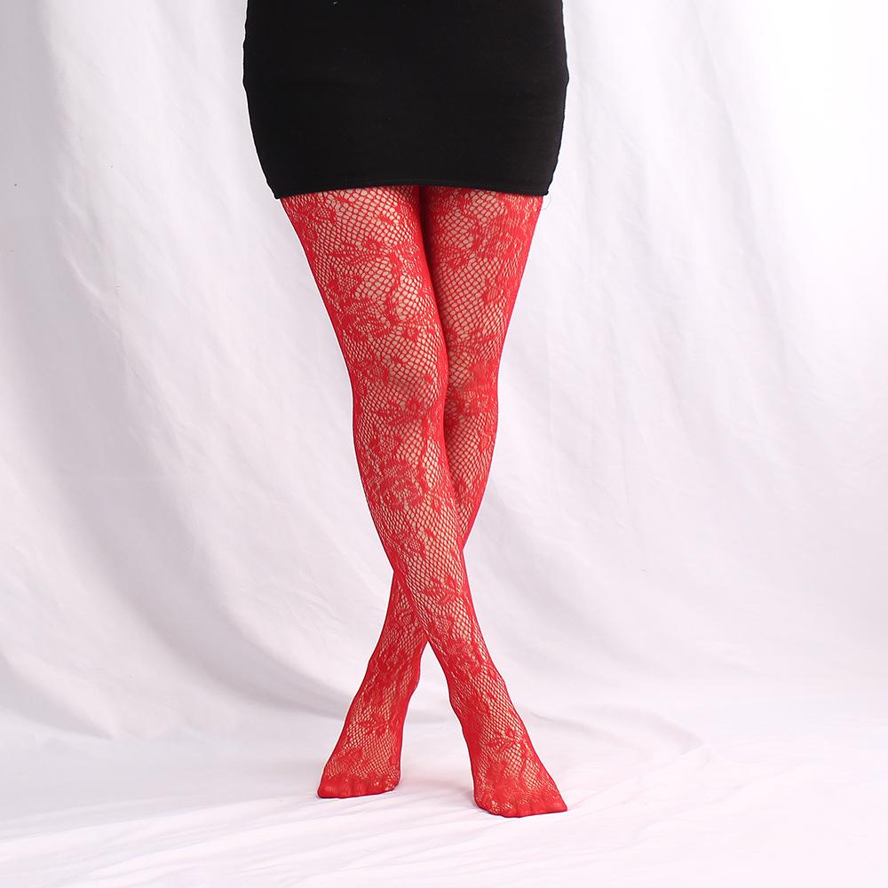 Rajstopy żakardowe Tide Hollow: Żywe, seksowne rajstopy inspirowane celebrytami Douyin