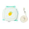 Dog Leash Lattice Pattern Detachable Vest Style Wear Resistant Pet Backpack Harness Puppy Supplies