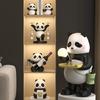 Decorazione Porta Vini Rosso Panda, Combinazione Armadio Vino Armadio da Pranzo Libreria Decorazione Portabicchieri, Regalo per Inaugurazione Casa Amico