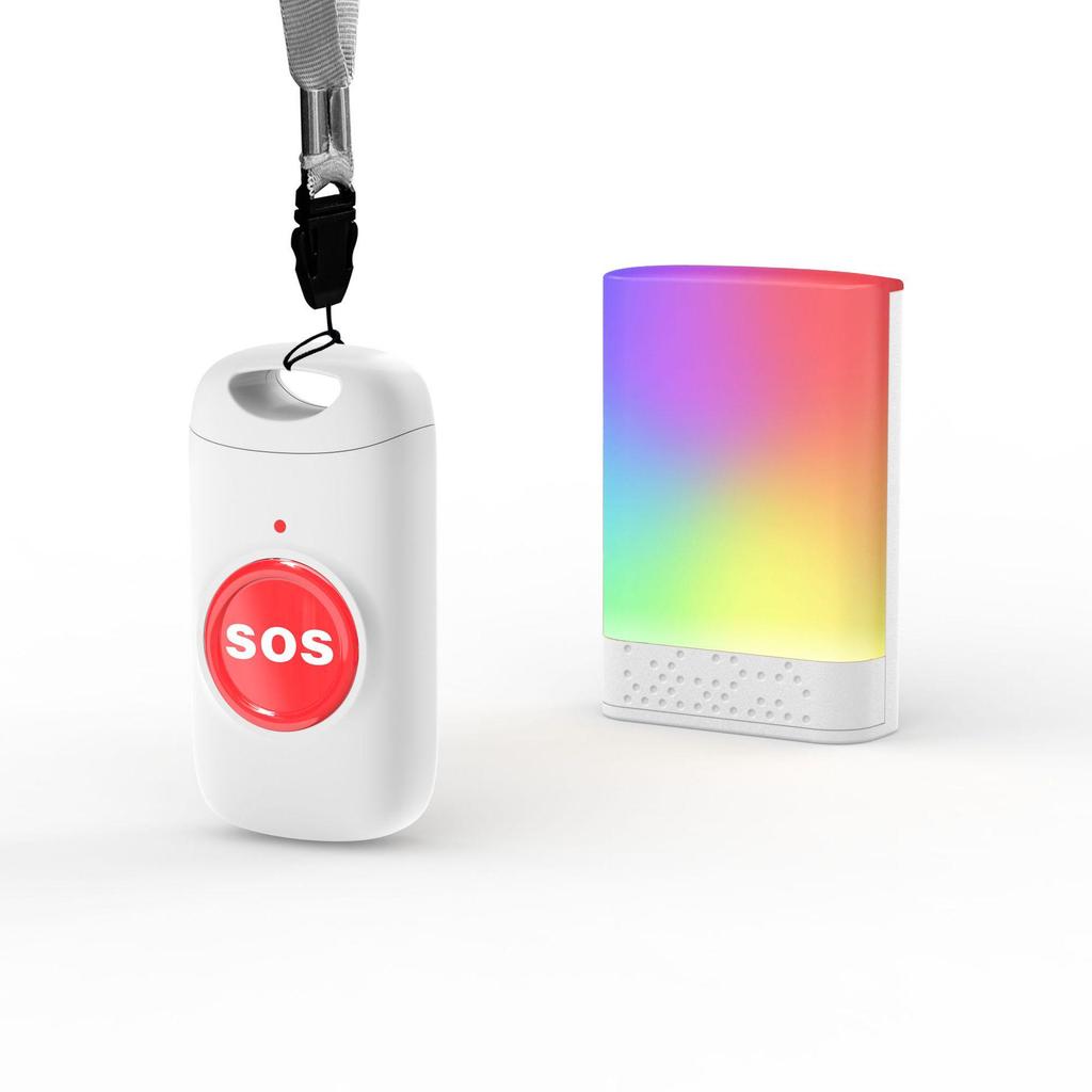 Rechargeable Wireless Doorbell with Waterproof Button, Music, Flash, and Vibration Alerts, 800m Long Range
