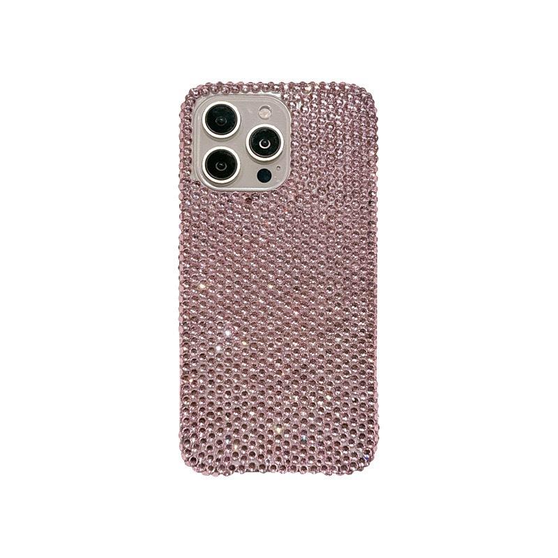 Neue Luxus-Strass-iPhone16-Handyhülle für 16Promax Apple 14 Voll-Diamant 11 Schutzhülle 15 Damen