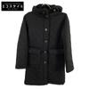 MACKINTOSH Black Wool Fur Quilted Jacket Coat 34 blackUsed