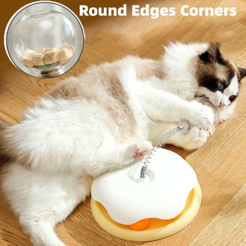 

Rolling Ball Turntable Toys Interactive Pet Toys Gift Pet Supplies Pet жовтий