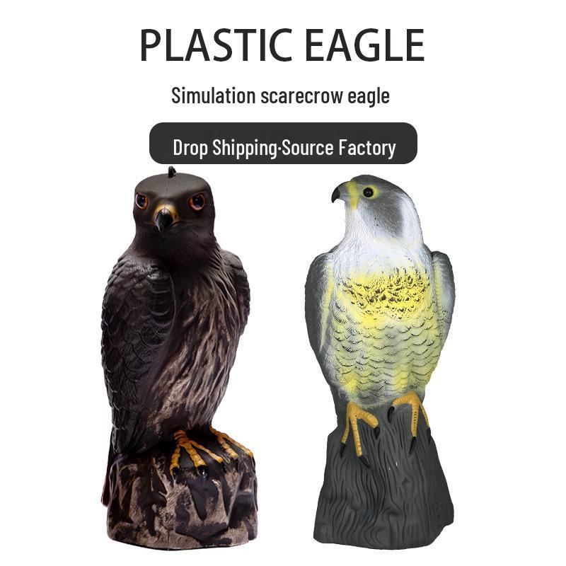 Simulated Eagle Garden Ornament & Mouse Repellent