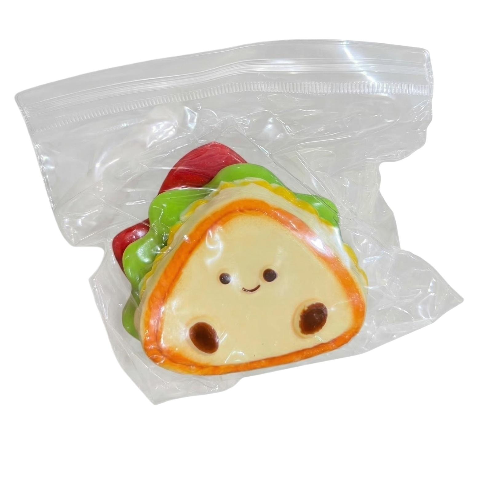 

Thick Sandwich Pinch Music Decompression Toy Sandwich Baby Burger Pinch Music Water Sense Pinch One Size