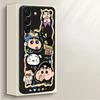 Case for Samsung Galaxy A51 A34 A13 A14 A24 A11 A12 A22 A52 A35 A15 A16 A36 A26 Phone Cover Crayon Cartoon Shin-chan