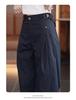 Women's Retro Casual Wide-Leg Cargo Pants - 2026 Spring/Autumn High-Waisted, Slimming, Floor-Length Banana Pants