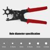 1pc Belt Punching Pliers, Belt Hole Punching Machines, Rotary Sewing Machines, Luggage Tools, Watch Straps, Manual Tools