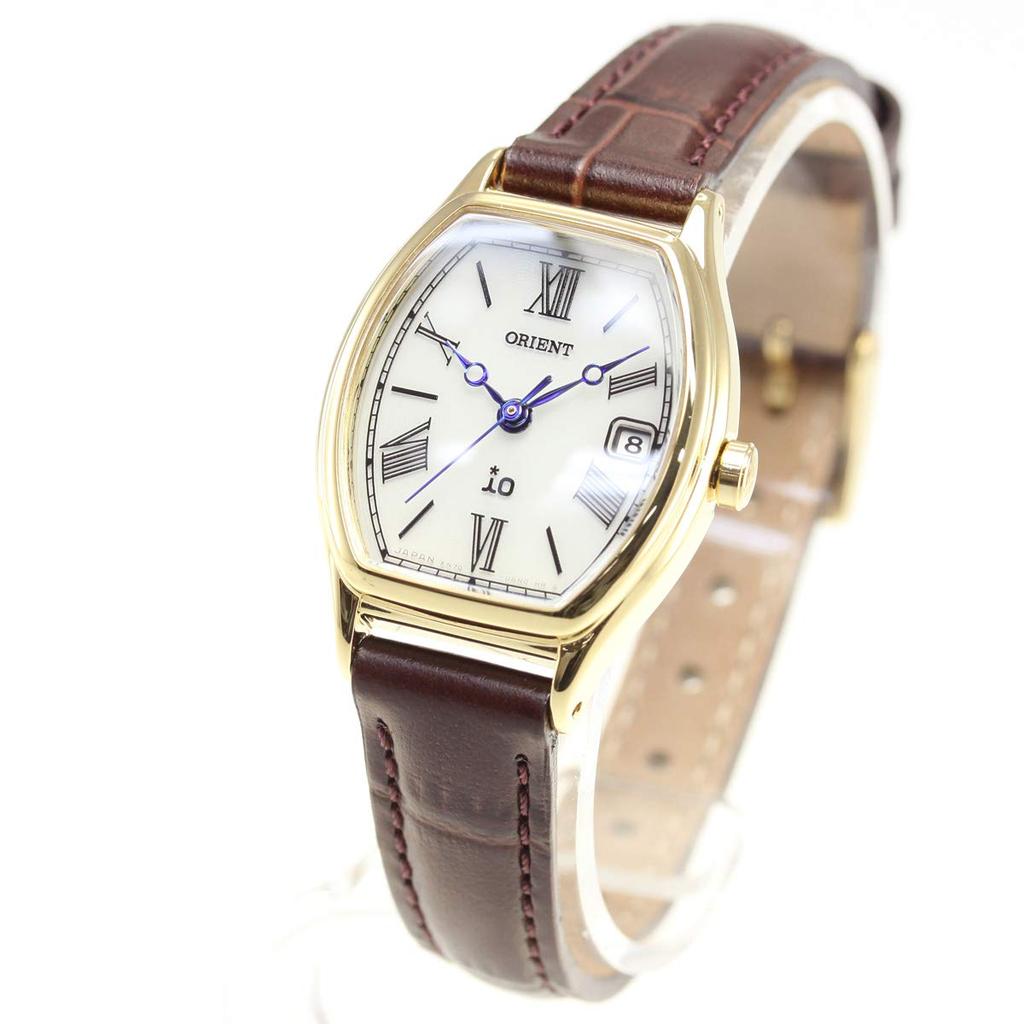 Orient iO SOLAR Solar Made in with White Watch, Japan, Manufacturer's Warranty, RN-WG0013S, Women's,