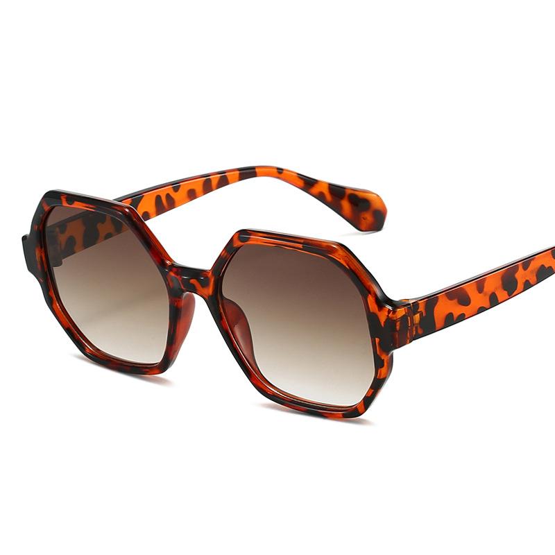 Fashion Polygon Shape Men Sun Glasses European American Stylish Women Sunglasses Holiday Travelling Woman Sun Glass