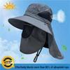 Men's Quick-Dry UV Protection Fishing Hat with Face and Neck Shield