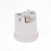 1 Piece Ceramic Insulated E27 Light Socket Animal Heating Lamp Holder Screw Plug Adapter Converter For Industrial Heating