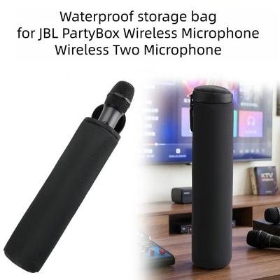Portable Wireless Microphone Case for JBL PartyBox Wireless Microphone Outdoor Singing
