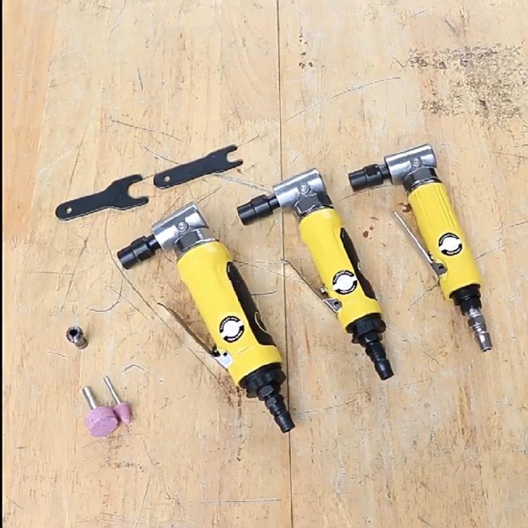 Air Angles Die Grinder 1/4'' Pneumatic Right Pneumatic Grinder Air Powered