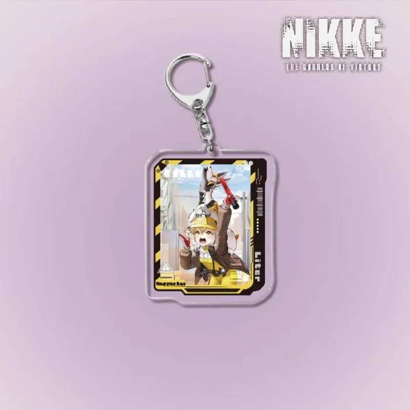

KeyChain Men Women NIKKE Key Chain Acrylic Key Ring The Goddess of Victory Keychains Pendant Party Kids Gift Accesorios Jewelry