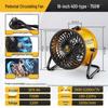 Ventilador de Piso Axial Industrial de Alto Rendimiento para una Circulación de Aire Óptima