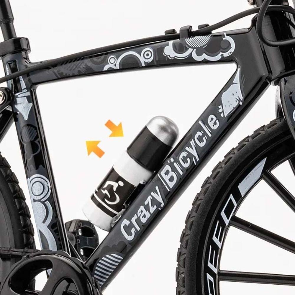 1:8 Scale Bicycle Model Toy TT Racing Simulation Bike Birthday Gift Finger Mini Bike  Kids Toy
