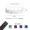 Color-Changing Rotating Display Stand with Remote Control for Live Streaming and E-commerce Shooting