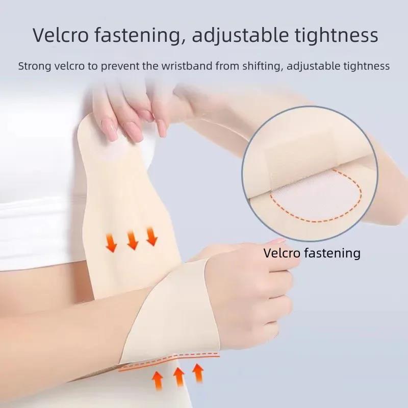 Ultra-thin Wrist Guard Against Light Not Stuffy and Breathable Fixed Pressure Velcro Adjustable Protective Wrist Guard HSW05 1