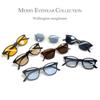 [MERRY PLEASURE] Sunglasses, Fashion Glasses, Men's & Women's, Wellington Style, Light Colored Lenses, Black, Smoke, Demi Brown, Gray, Beige, Blue,