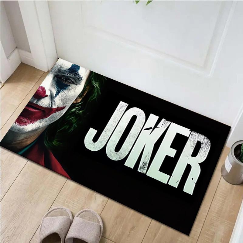 

1pc Office Carpet Chair Mats Joker Clown Face Makeup Perfect for Office Chairs, Living Rooms, Or Bedrooms,Polyester Carpet.HDT074 60cm by 90cm