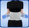 Breathable Lumbar Support Belt for Disc Protrusion with Abdominal and Steel Plate Support
