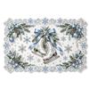 Snowman Elk Xmas Table Mat Coaster Square Dining Mat Christmas Table Placemat  Winter Season