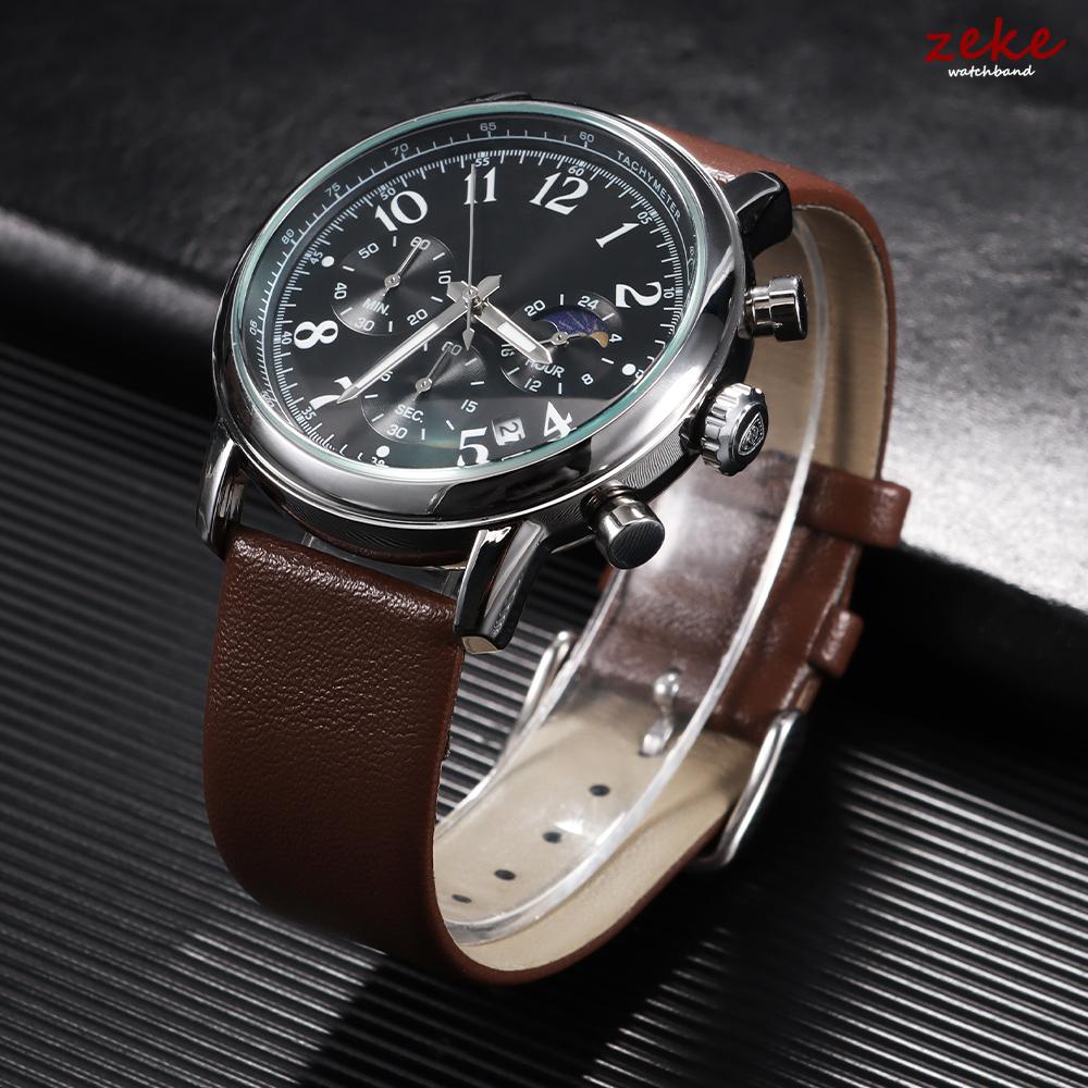 Ultradünnes Echtes Leder Uhrenarmband Uhrenriemen Band für Armbanduhren 12mm 14mm 16mm 18mm 19mm 20mm 21mm 22mm mit Dornschließe
