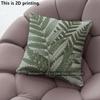 Vintage Fern Leaf Throw Pillow Covers Pattern Cushion Cover Suitable For Sofa Bedroom Car Pillow Cover