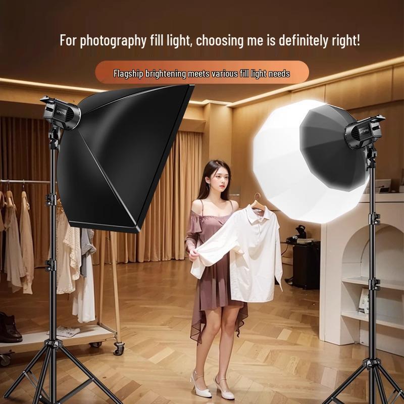 5070 Softbox Lighting Kit for Photography & Video Broadcasting: Indoor Portrait & Clothing Shooting