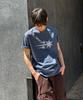 NICEGHOSTCLUB 3Star Symbol Pigment Tee_Blue(Ng2Gmut501A)
