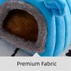 Thickened Hamster Warm Nest Velvet Hamster Sleeping House Hamster Hut  for Hedgehog Chinchilla