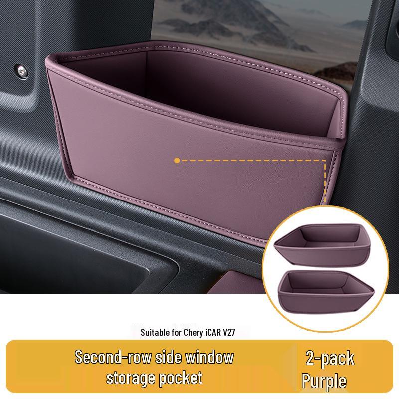 Chery iCAR V27 Second Row Side Window Storage Organizer