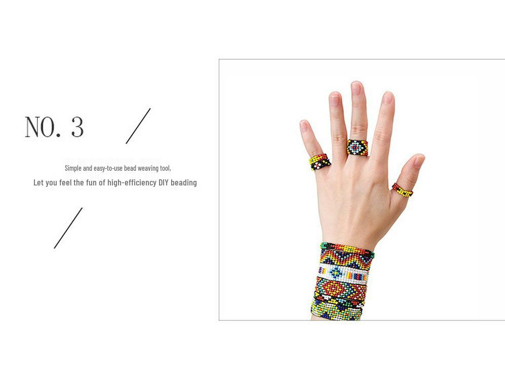 Dětský korálkovací stroj v evropském stylu pro vlastní výrobu: Nástroj pro navlékání náramků z dřeva a nerezové oceli