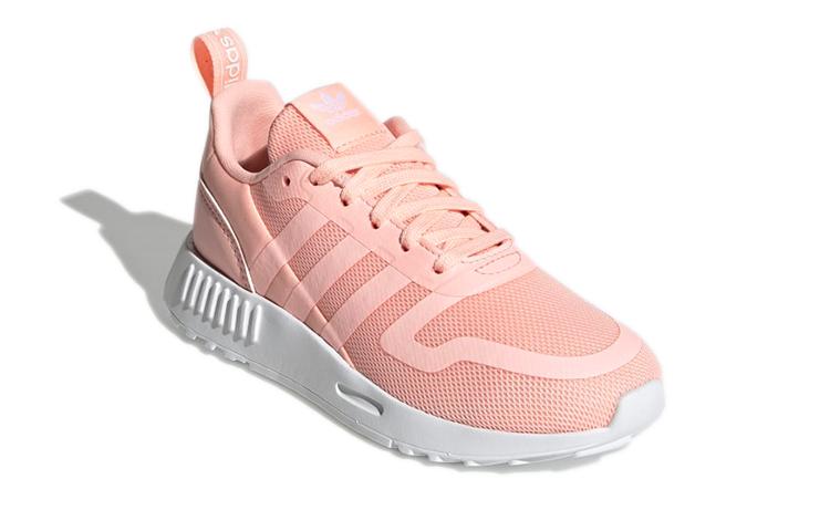 Adidas Originals Multi Fabric Casual Abrasion Resistant Breathable Low top Kids' Running Shoes Q47138