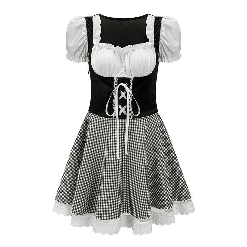 Munich Oktoberfest Costume Carnival Adult Women's Dress Ethnic Performance Costume
