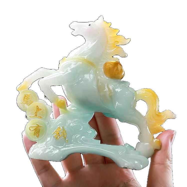 Instantly Wealth-Attracting Color-Changing Horse Tea Pet for Kung Fu Tea Sets – Office Desktop Tray Ornament