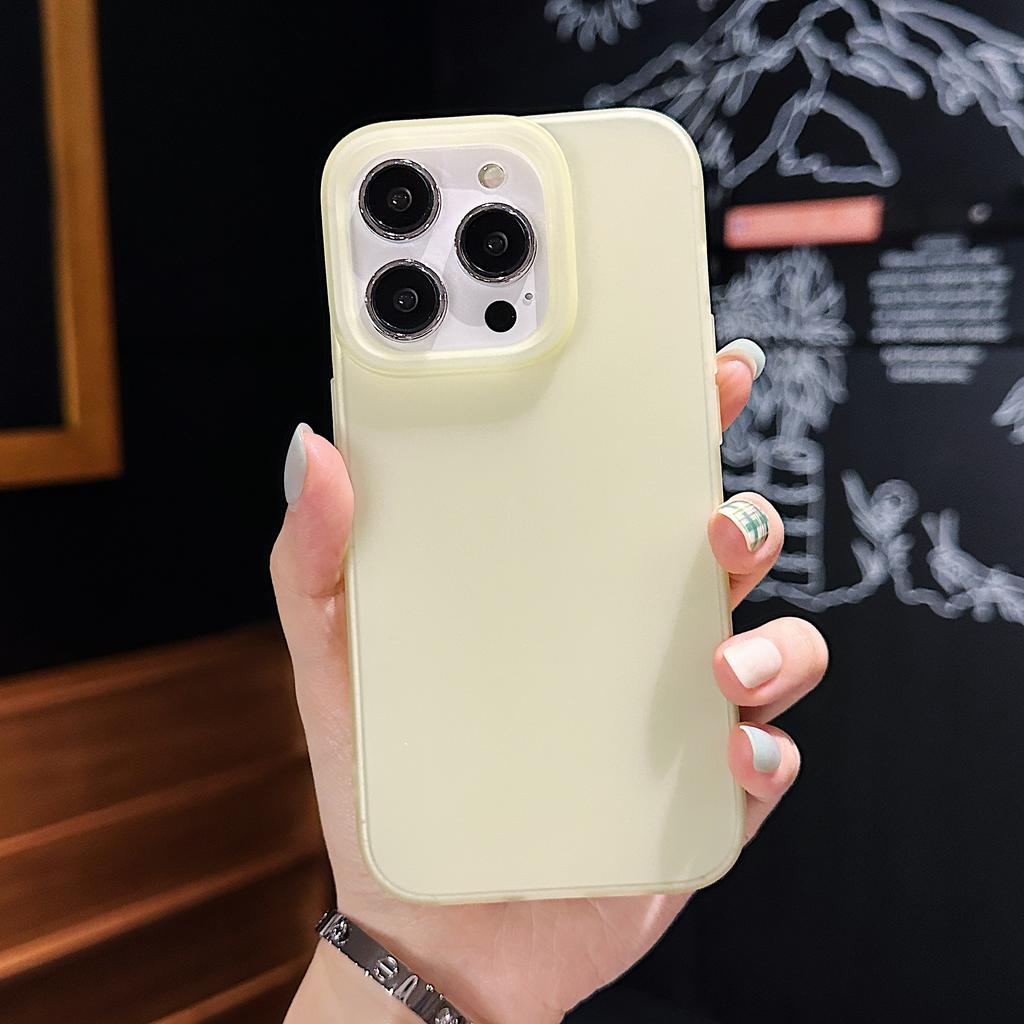 Matte Transparent Silicone Soft Case For iPhone 16 15 14 Plus 13 12 11 Pro X XR Max 7 8 Plus Clear Frosted Shockproof Cover