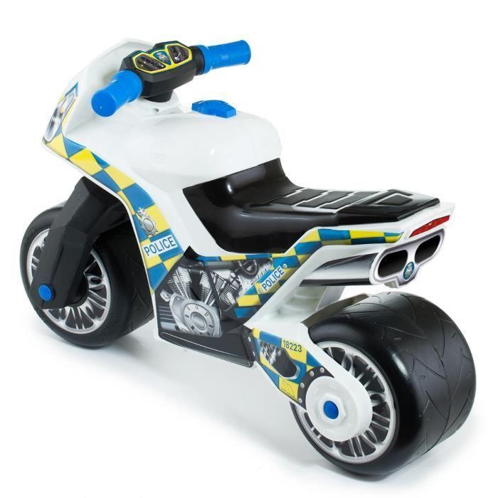 Gåbil Motorsykkel Molto Cross Politi Hvit - MOLTO - 2 hjul - Med pedaler - Utendørs