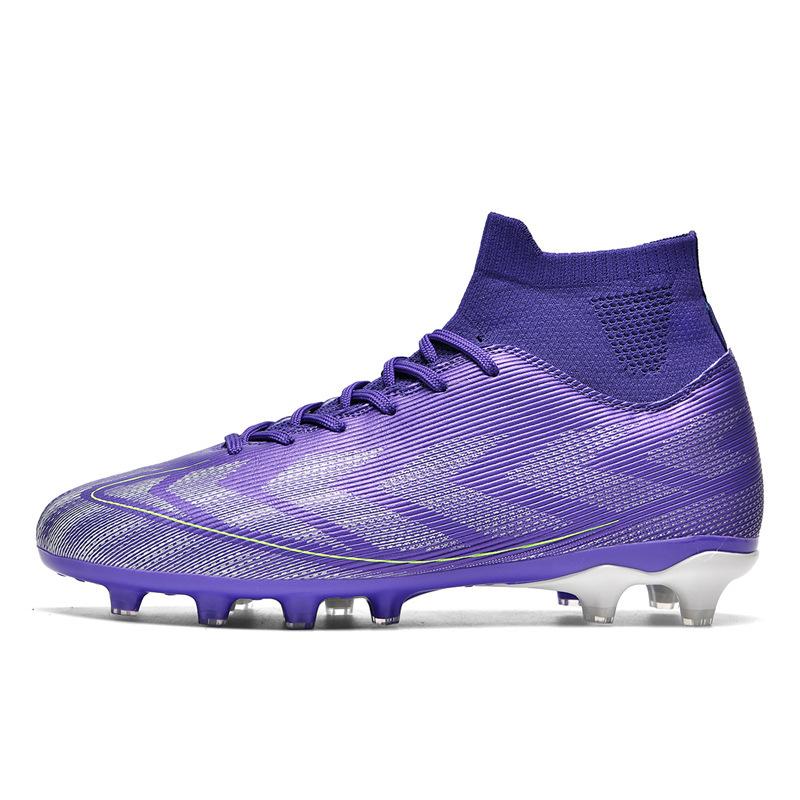 2025 new football shoes men's and women's AG long nails broken nails youth non-slip training shoes student fashion SHOES