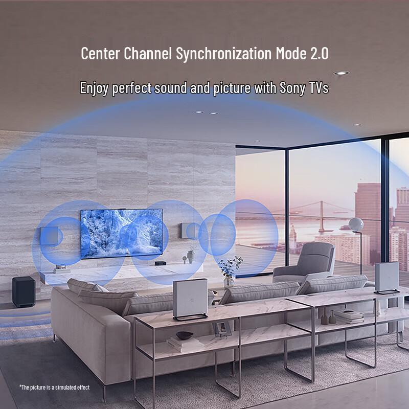 Sony HT-A9M2 Home Theater System with SW5 Subwoofer CN Plug (adapter Included)